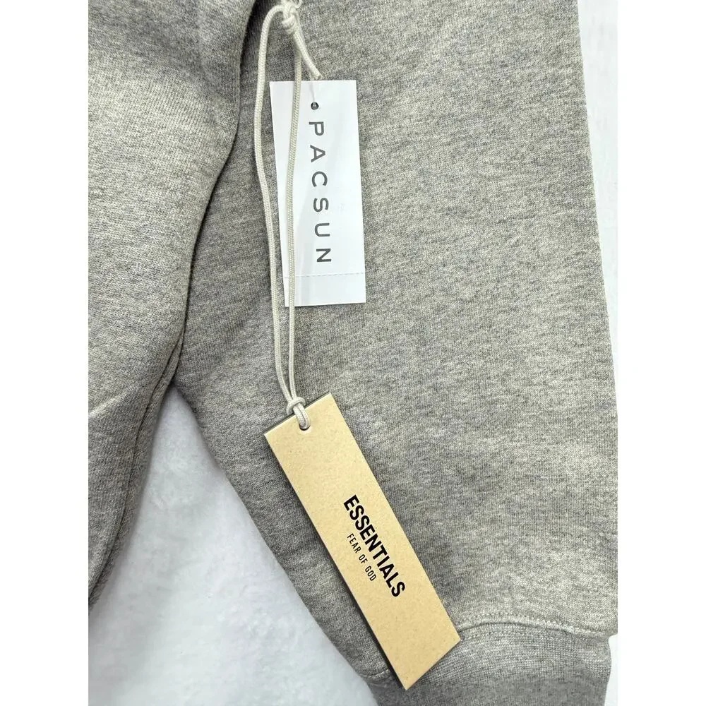 NEW Fear of God Essentials Hoodie 1977 Dark Oatmeal